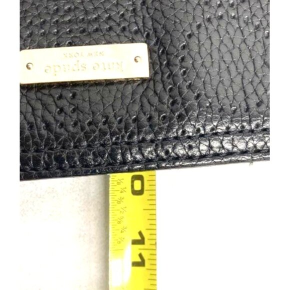 Kate Spade New York Black Pebbled‎ Leather Tote Bag - Picture 11 of 12